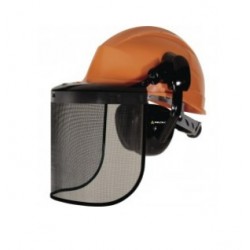 Helmet. Kit for forest workers Helmet. Kit for forest workers